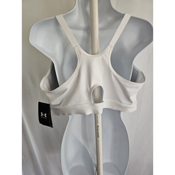 Under Armour Women's White UA Continuum Low Impact Sports Bra Size 2X - Picture 3 of 11
